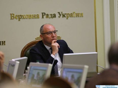 ﻿Парубій: Я переконаний, сьогодні закон про мову буде підписаний