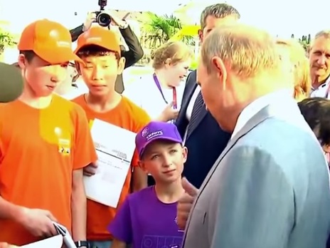 Путин попытался объяснить мальчику, почему падает рубль и в России все становится дороже. Видео