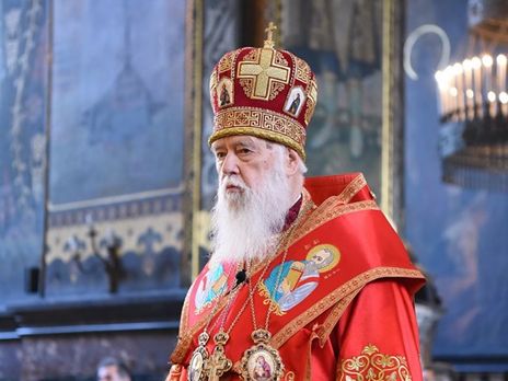 ﻿Філарет шкодує, що підтримав кандидатуру Епіфанія на пост глави ПЦУ