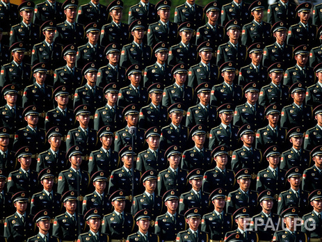 В Китае прошел парад в честь годовщины окончания Второй мировой войны. Фоторепортаж