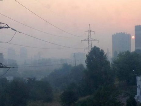 Главное управление санэпидемслужбы: По прогнозам синоптиков, воздух в Киеве очистится к вечеру