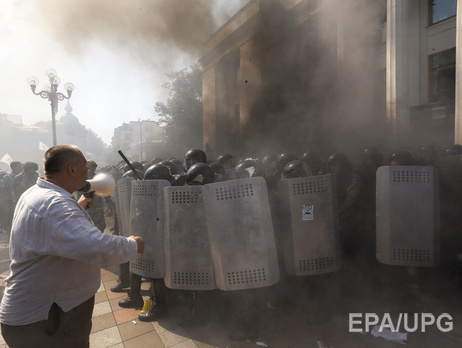 Замглавы КГГА Радуцкий: После столкновений под Радой один нацгвардеец находится в состоянии клинической смерти