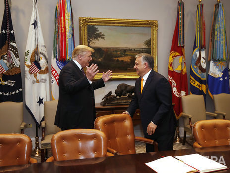 Трамп об Орбане: Возможно, как и я, немного спорная фигура, но это нормально, ничего страшного в этом нет