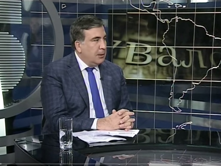 Саакашвили: Яценюк принимал решения в интересах Коломойского и других олигархов. Видео