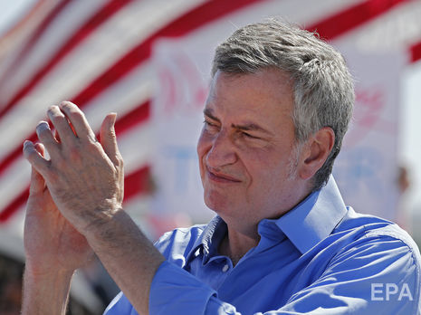 Мэр Нью-Йорка де Блазио намерен баллотироваться на пост президента США