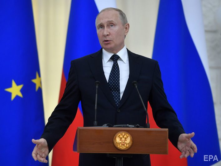 К Путину позитивно относятся 12,6% украинцев, к России – 40,3% – опрос