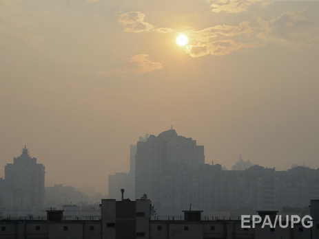 КГГА: Содержание вредных веществ в киевском воздухе не превышает норму