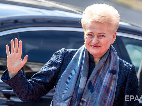 ﻿Президент Литви Грібаускайте планує відвідати інавгурацію Зеленського