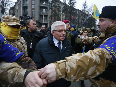 Чечетов попал в окружение Самообороны Майдана