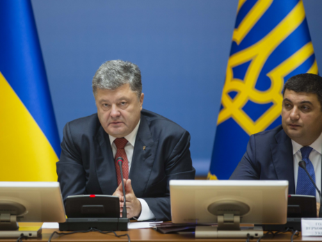 Порошенко об отставке Вощевского: Мы ценим ваш труд, до свидания