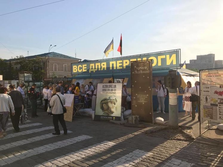 Мэрия Харькова подает апелляцию на решение админсуда о волонтерской палатке