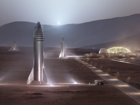 Маск заявил, что SpaceX строит два космических корабля Starship