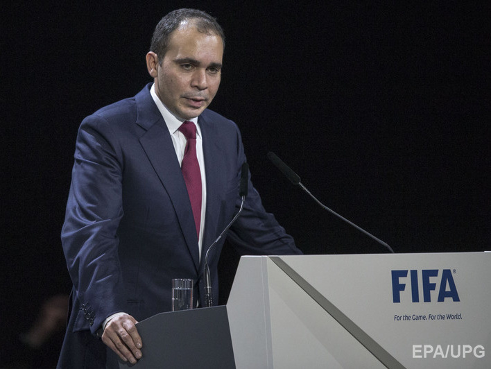 Принц Иордании снова выдвинул свою кандидатуру на пост президента ФИФА