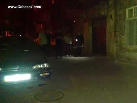 Во дворе дома в центре Одессы взорвалась граната