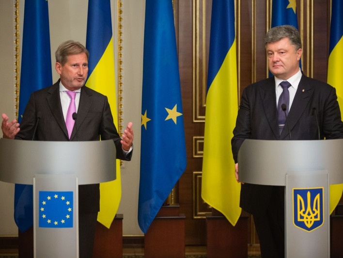 Еврокомиссар Хан впечатлен "серьезностью усилий" в реформировании Украины