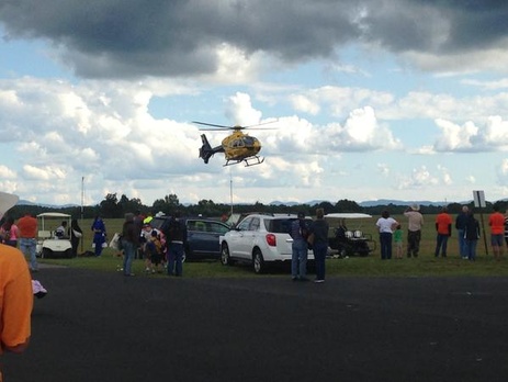 На авиашоу в США разбился реактивный самолет