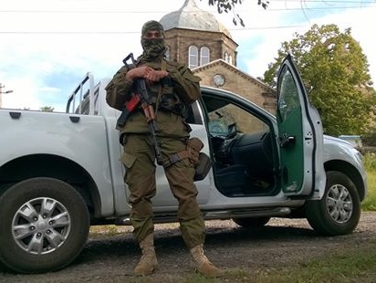 СБУ: Мобильная группа по борьбе с контрабандой задержала в зоне АТО фуру с сантехникой