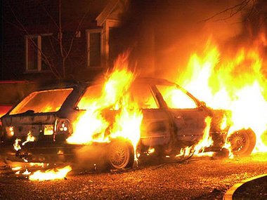 В Кировоградской области сожгли авто активиста ВО "Свобода"