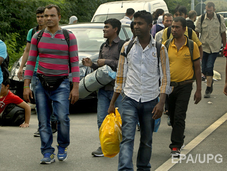 Хорватия пустила беженцев с Ближнего Востока на свою территорию