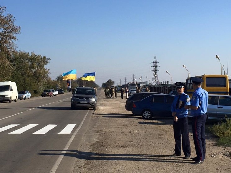 МВД: На пропускных пунктах с Крымом ситуация спокойная