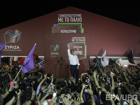 СИРИЗА побеждает на внеочередных выборах в Греции