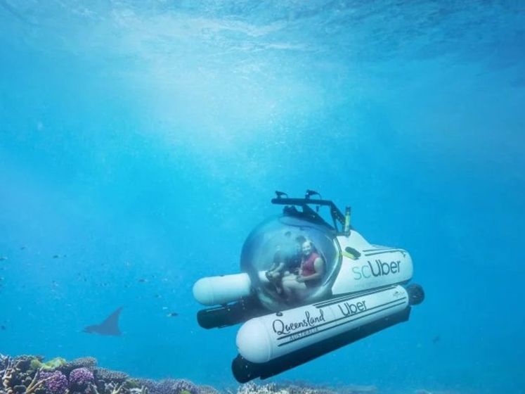 Uber запустил в Австралии услуги подводной лодки