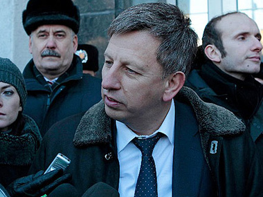 Макеенко известил Пшонку и Захарченко об освобождении КГГА