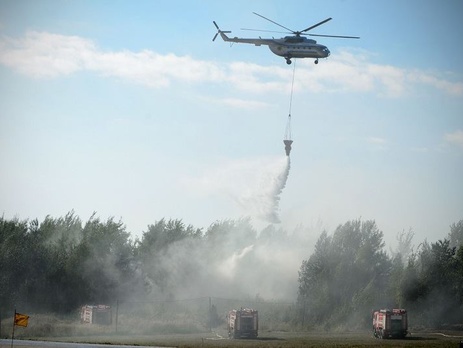 Украина и НАТО провели совместные учения по ликвидации последствий чрезвычайных ситуаций техногенного характера. Фоторепортаж