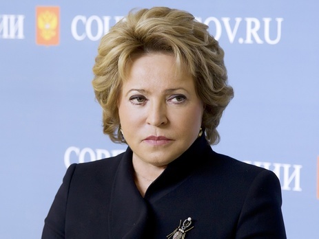 Председатель Совета Федерации РФ Матвиенко, находящаяся в санкционном списке ЕС: Я получила швейцарскую визу