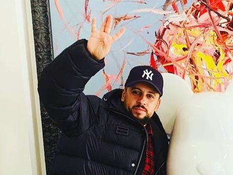 Monatik получил именную звезду в Киеве