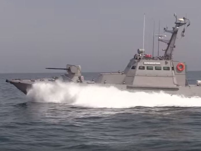 Украинские военные провели учения в Азовском море. Видео 
