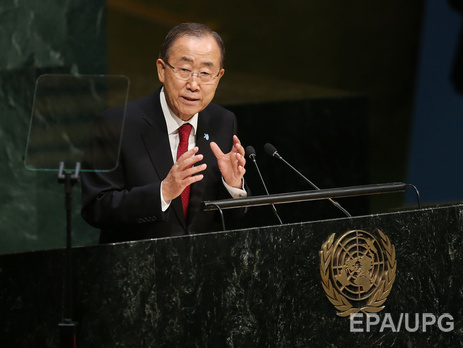 Пан Ги Мун: Надеюсь, что в вопросе Украины Совбезу удастся продемонстрировать свою солидарность