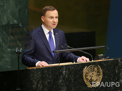 Дуда: Польша поддерживает предложение о неиспользовании права вето для серьезных международных преступлений