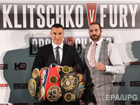 Бой Кличко с Тайсоном Фьюри может состояться 28 ноября