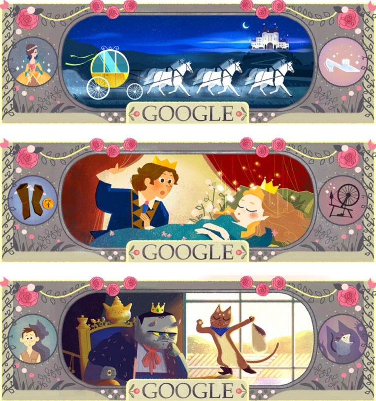 Скриншот сайта google.com/doodles