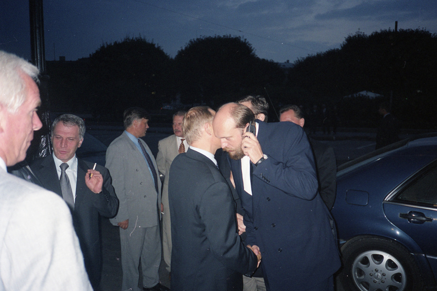 Володимир Путін і Сергій Пугачов під час однієї із зустрічей в Санкт-Петербурзі на початку 2000-х. Фото: pugachevsergei.com
