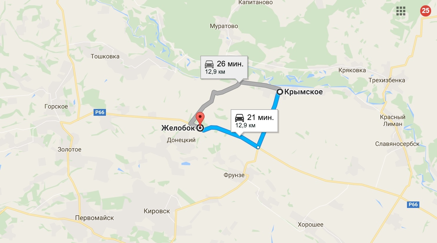 Скриншот: google.com.ua/maps