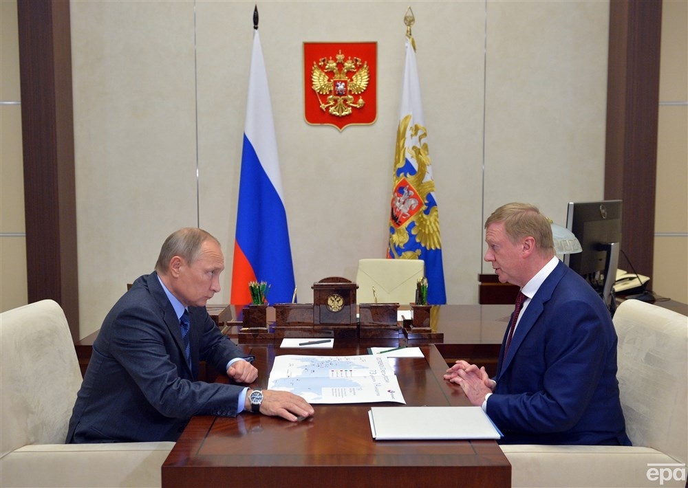 Путин и Чубайс, 2016. Фото: EPA