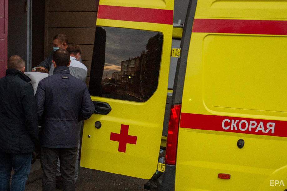 22 августа 2020 года. Политика Алексея Навального доставили в больницу Омска после отравления. Фото: ЕРА
