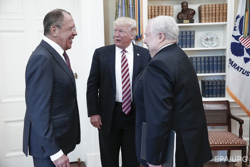 Лавров, Трамп и Кисляк встретились в Белом доме. Фото: ЕРА