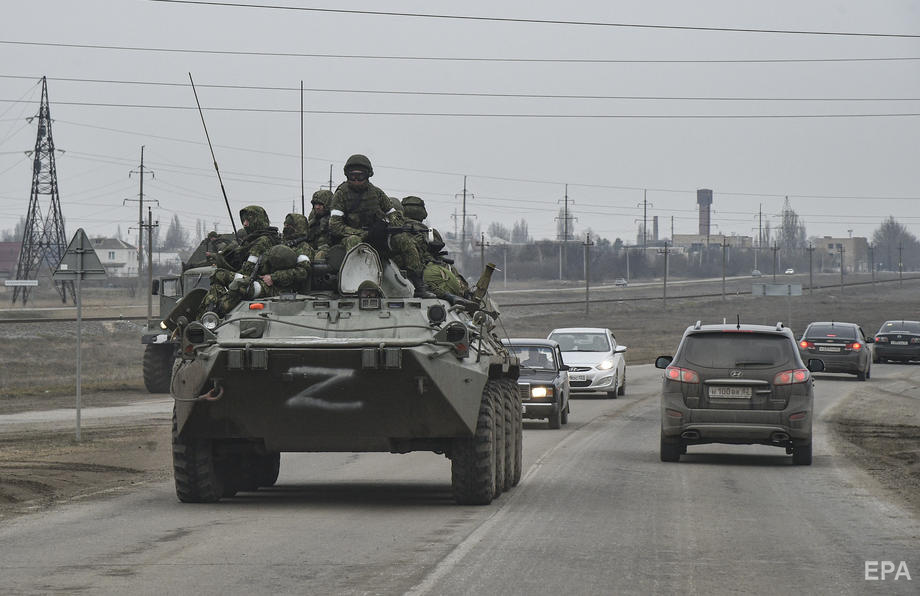 Россия начала полномасштабное вторжение в Украину 24 февраля. Фото: EPA
