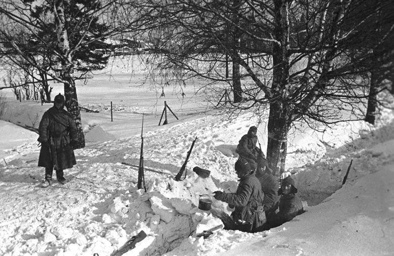 Красноармейцы