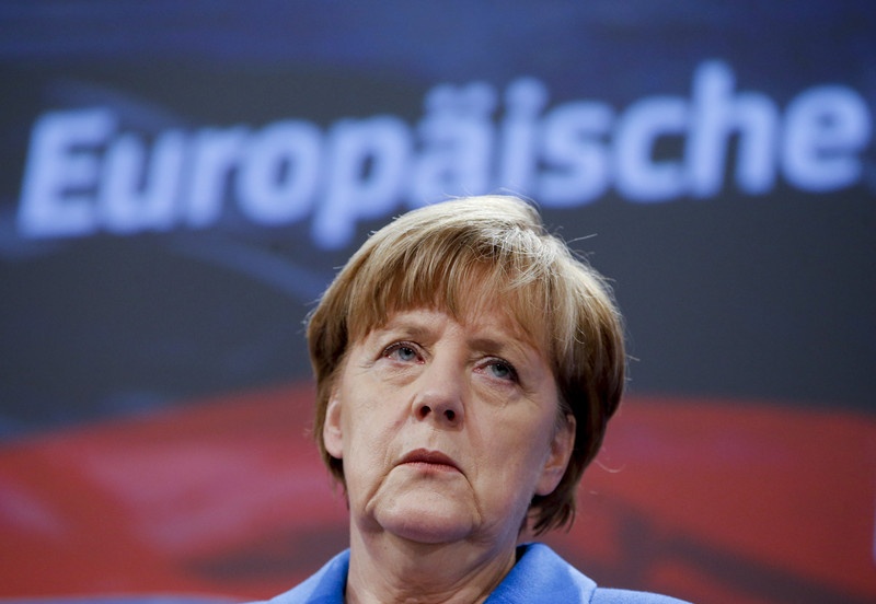 Меркель не приехала на парал Фото: ЕРА