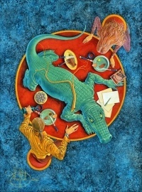 Картина Сергея Пояркова из серии "Безукоризненное несовершенство"