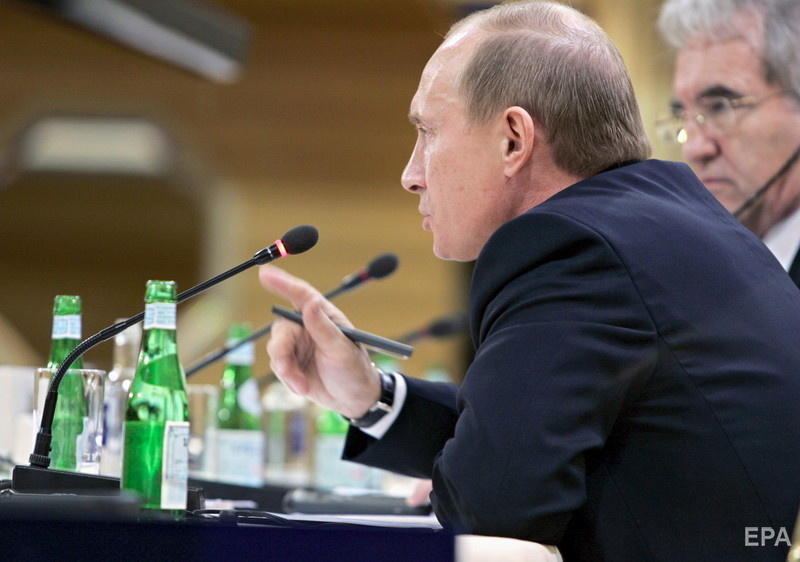 Мюнхен, февраль 2007 года. Путин на Мюнхенской конференции по безопасности. Тогда он произнес ставшую знаменитой речь о неприемлемости 