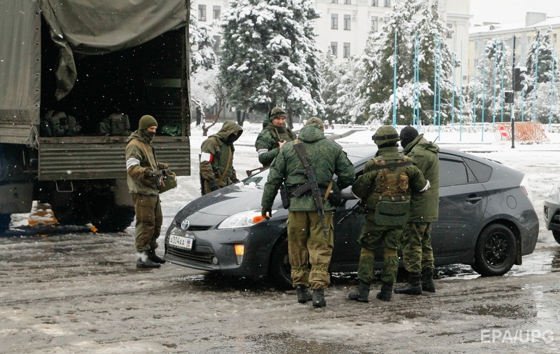 Группировка Корнета утверждает, что "переворот" в Луганске – антидиверсионная операция. Фото: EPA