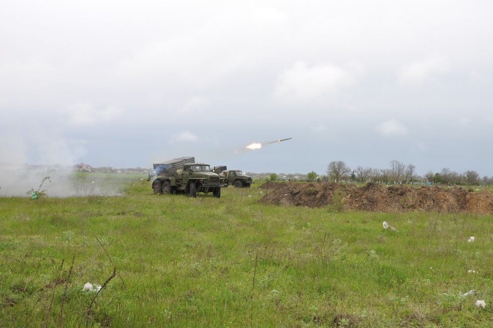 В Одесской области подразделения реактивной артиллерии ВМС ВСУ провели практические стрельбы. Фоторепортаж 6