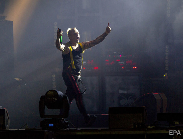 49-летний солист британской группы The Prodigy Кит Флинт покончил с собой в ночь на 4 марта. Фото: EPA