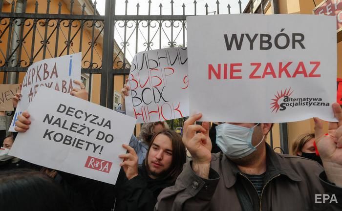 Українки підтримали протести проти заборони абортів у Польщі. Фоторепортаж 2