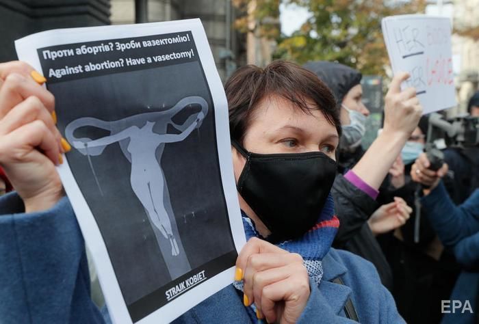 Українки підтримали протести проти заборони абортів у Польщі. Фоторепортаж 5